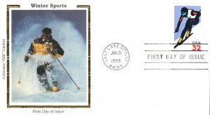 #3180 Alpine Skiing Colorano FDC