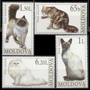 2007 Moldova 586-589 Cats 7,00 €