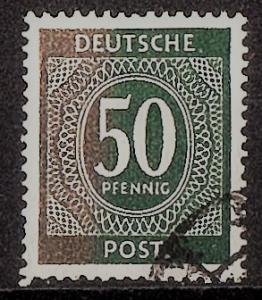 Germany 1946 Scott 551 Printing Error - Only $1.00