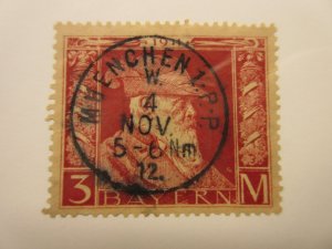 German States BAVARIA Scott 88 USED Lot11.1 Cat $65