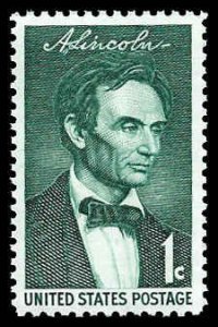 PCBstamps   US #1113 1c Beardless Lincoln, MNH, (26)