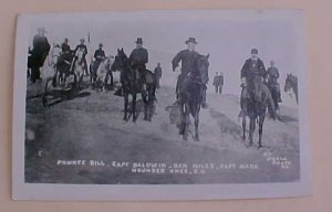 US PAWNEE BILL WOUNDED KNEE SOUTH DAKOTA PICTURE CARD MINT CIRCA 1909