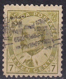 Canada  #92 F-VF Used  CV $6.25 (S10603)