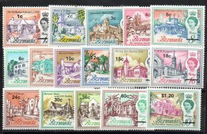 Bermuda 238-253 Short set. Mint never hinged
