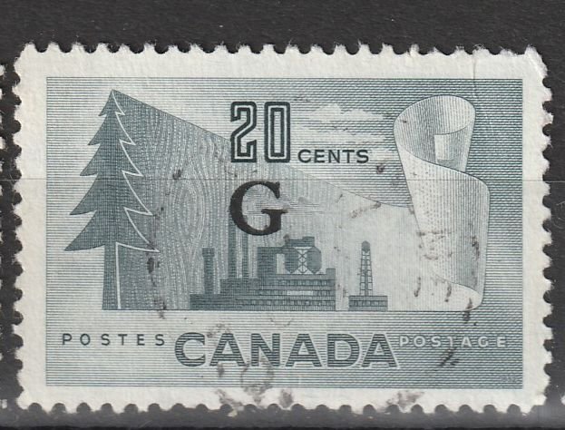 Canada Overprint SC# O30 Used VF  (679)