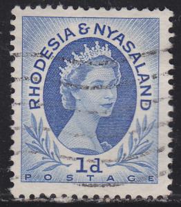 Rhodesia & Nyasaland 142 Queen Elizabeth II 1954