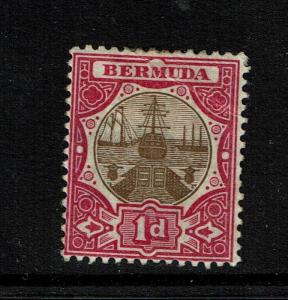 Bermuda SG# 37, Mint Hinged, Hinge Remnants, some gum creasing - S5154