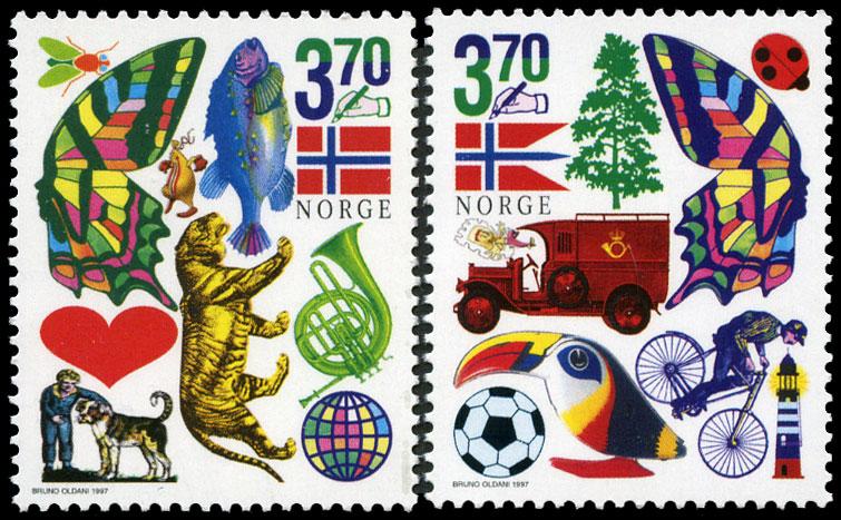 Norway 1172-3 MNH - Topics Found on Stamps