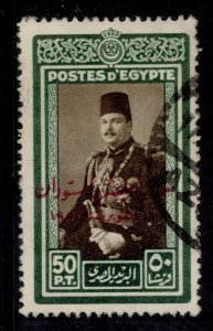 EGYPT SG390, 1952 50p brown & green, FINE USED