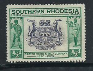 Southern Rhodesia SG 53  FU