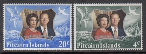 Pitcairn Islands 127-128 MNH VF