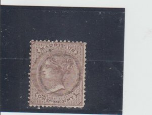 Mauritius  Scott#  32  Used  (1863 Queen Victoria)