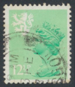 Scotland GB  Machin 12½p SG S38  Used  AOP  SC# SMH20  see details