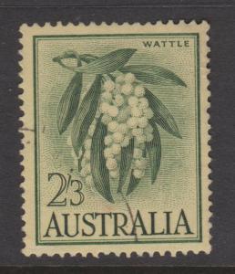 Australia 1959 2/3 Wattle Sc#328 VF Used