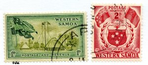 Samoa, Scott #204-05, Used
