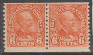 U.S. Scott #723 Garfield Stamp - Mint NH Pair