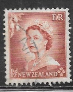 New Zealand 290: 1.5d Elizabeth II, used, F-VF