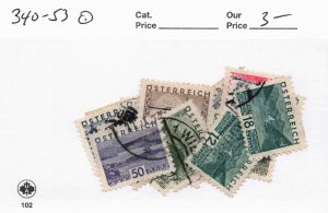 AUSTRIA   340-53   USED