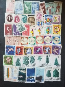 ROMANIA Vintage Stamp Lot Collection Used  CTO T5881
