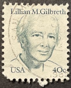 US #1868 Used F/VF 40c Lillian M. Gilbreth 1984 [G17.9.2]