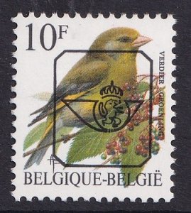 Belgium  #1444    MNH  1992  birds  10f  pre cancelled