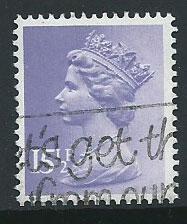 GB Machin 15 1/2p QE II  SG X907 priced as Ord paper VFU