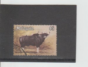 Malaysia  Scott#  181  Used  (1979 Gaur)