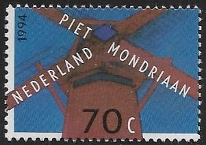 Netherlands - # 850 - Piet Mondriaan - used (P26)