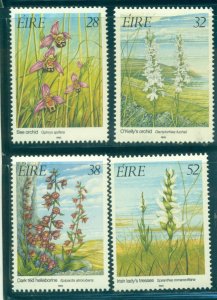 Ireland - Sc# 891-4a. 1993 Orchids MNH Set & Souv. Sheet. $17.25.