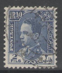 IRAQ SG173 1934 2f BLUE USED