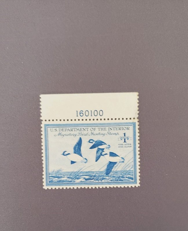 RW15, Buffleheads, Mint OGNH w/plate #, CV $90.00