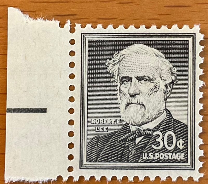 US #1049a MNH Single W/Selvage Robert E Lee SCV $.90 L23