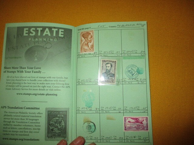 FRENCH COLONY COLLECTION, MINT/USED