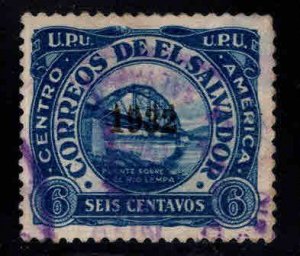 El Salvador Scott 523 Used 1932 overprint stamp