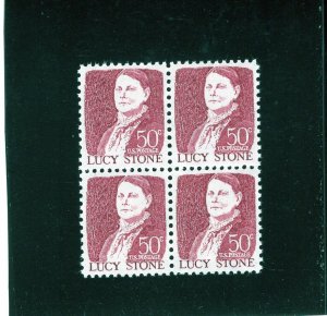 1293 Lucy Stone, MNH blk/4