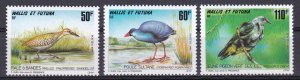 Wallis and Futuna, Fauna, Birds MNH / 1993