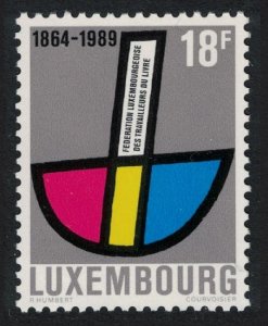 Luxembourg Book Workers' Federation 1989 MNH SG#1242 MI#1215