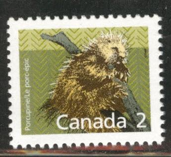 Canada Scott 1156 MNH** 2c Porcupine