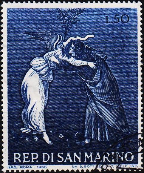 San Marino.1968 50L S.G.853 Fine Used