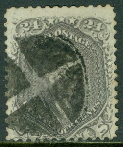 EDW1949SELL : USA 1863 Scott #78 Used. Fresh with good color. Catalog $350.00.