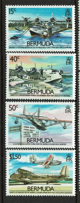 Bermuda SC# 524-527, Mint Never Hinged - S5174