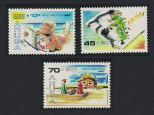 Aruba Child Welfare 3v 1987 MNH SG#38-40