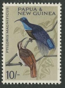 Papua New Guinea.- Scott 198 - Bird Definitives - 1964 - MNH - 10/- Stamp