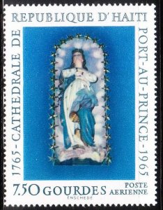 Haiti 1965 Cathedral statue of our lady of the assumption Sc C248 MNH A1433