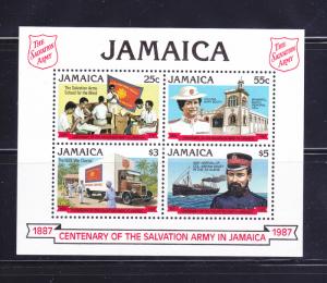 Jamaica 674a Set MNH Salvation Army