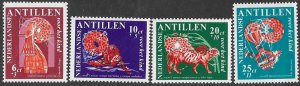 Netherlands Antilles # B81-84  Folklore - Children's Aid    (4)   Mint NH