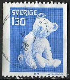 Sweden; 1978: Sc. # 1266: O/Used Single Stamp