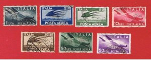 Italy #C106 /C114  VF used   Air Post  Free S/H