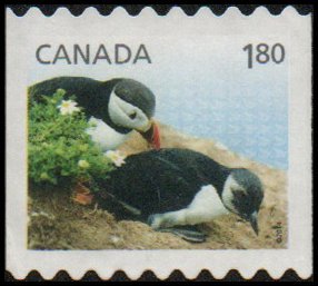 Canada 2716 - Unused-NG - $1.80 Atlantic Puffins (DC 9.25) (2014) (cv $0.60)