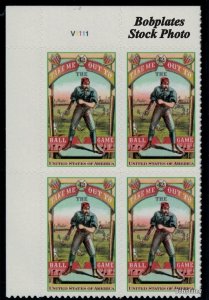 BOBPLATES #4341 Take Me Out Plate Block VF MNH SCV=$3.4 ~See Details for #s/Pos